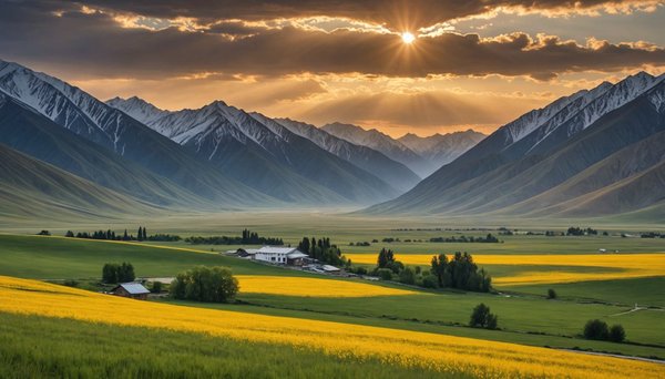 Découvrez le kirghizistan : voyage au cœur des paysages uniques