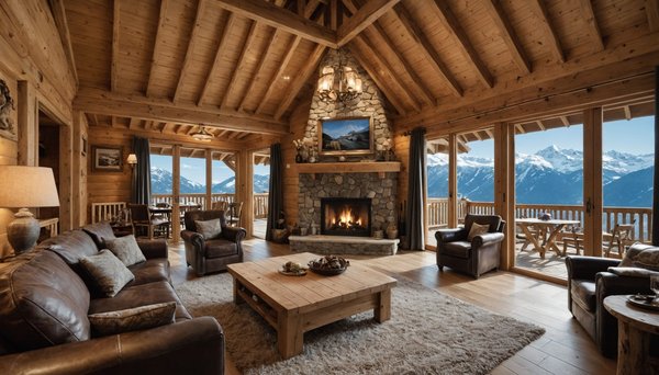 Séjournez dans un chalet haut de gamme à saint martin de belleville